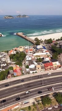 Joatinga, Rio de Janeiro, Rio de Janeiro Brazil, Brazil, aerial view, drone footage, drone shot, drone photography,travel, tourism, destination, vacation, luxury, tropical, paradise, landscape, aerial
