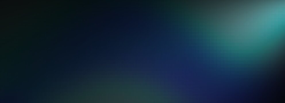 Futuristic pixelated deep blue and cyan gradient background, abstract cosmic moire noise texture for crypto technology branding and modern web interface banner