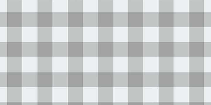 White and grey plaid pattern classic background.Vector ilustration
