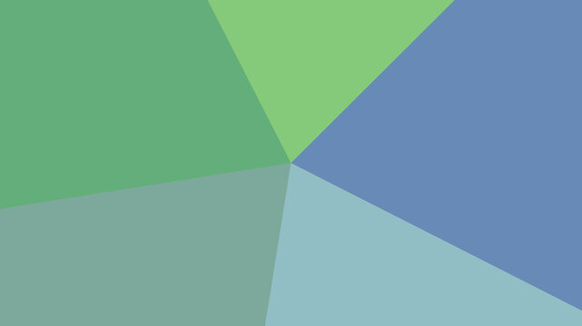 Abstract geometric pattern with cool blue and green triangular shapes abstract geometric triangular background