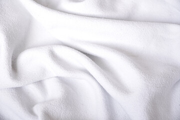 Fototapeta premium white fabric background