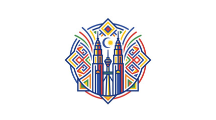 Kuala Lumpur City Skyline Vector Logo Illustration © alfan fikri