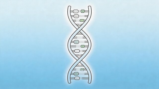 DNA double helix structure