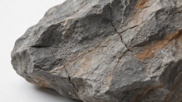 Closeup of a textured rock