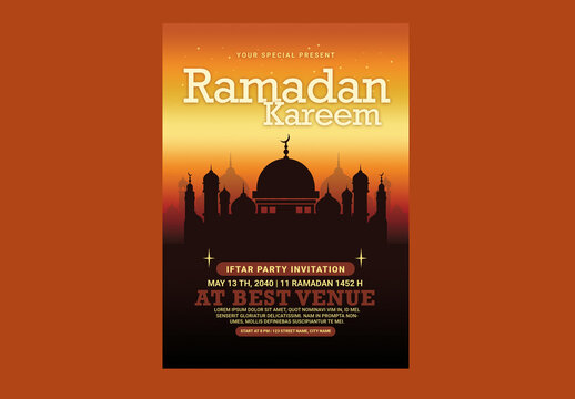 Ramadan Kareem Flyer