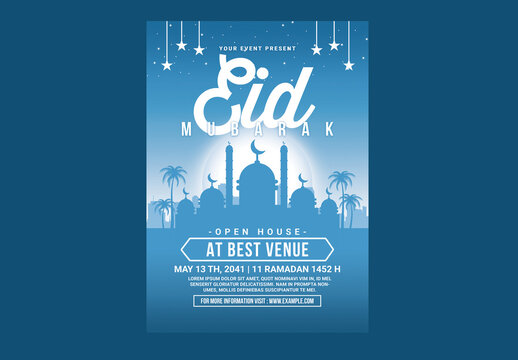 Eid Mubarak Flyer