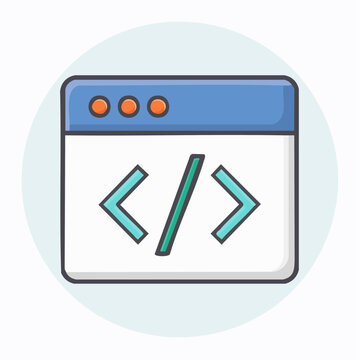 Coding and Programming Icon