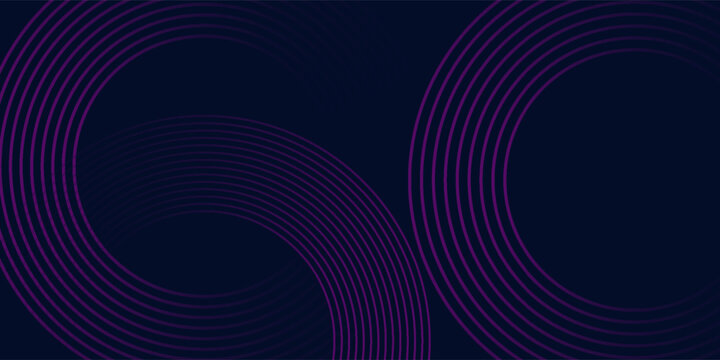 Minimalist futuristic background template with dynamic purple and pink gradient circles. Suit for banner, web, brochure, pamflet