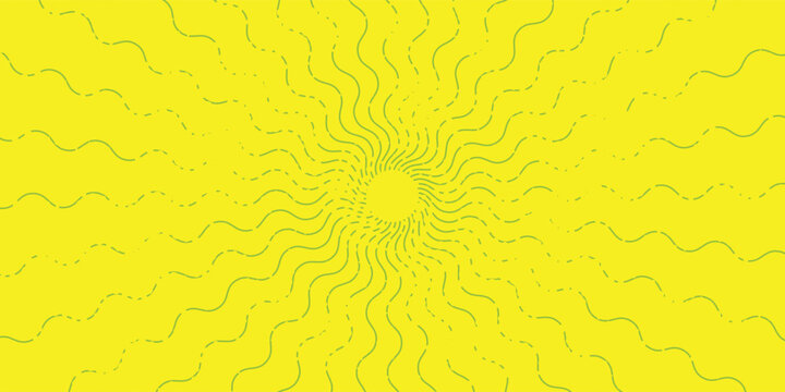 latar belakang sunburst abstrak sinar radial berwarna-warni visual yang menakjubkan