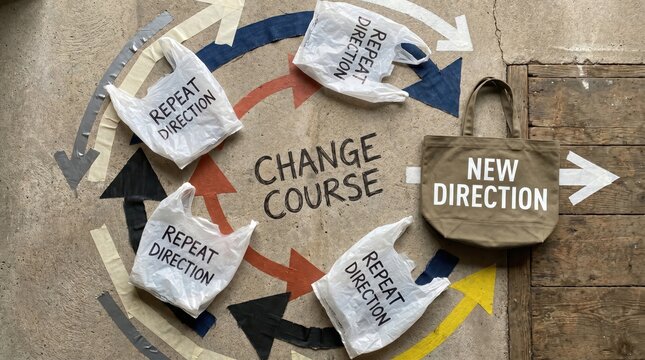 No Plastic Day: Change Course with Reusable Bags