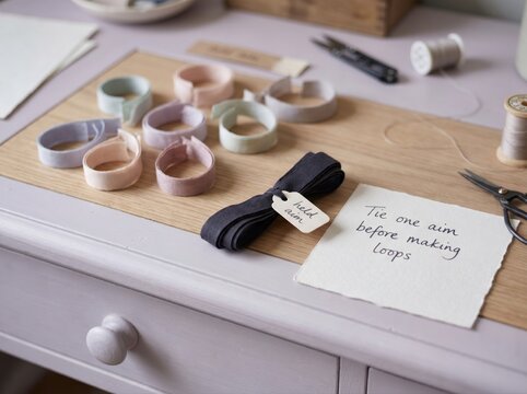 Crafting Fabric Loops for Low Attention Span Projects