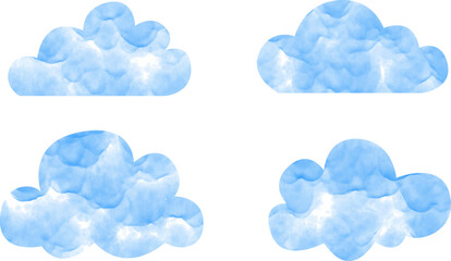 Obraz premium blue sky and clouds