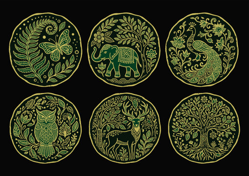 Batik Nature theme