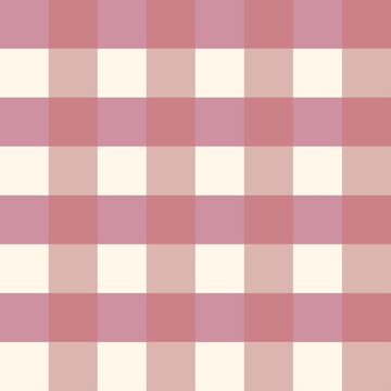 Pink Plaid Seamless Pattern