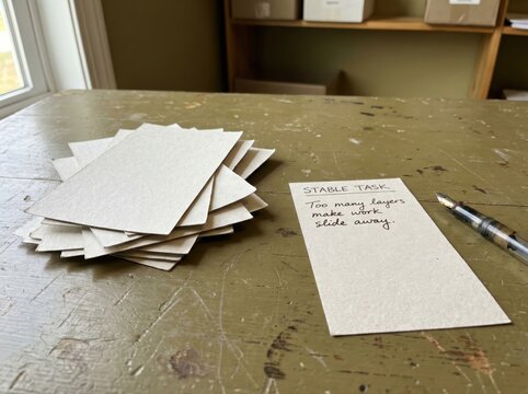 Note for Low Attention Span Planning