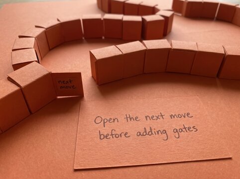 Paper Game Strategy for Low Attention Span