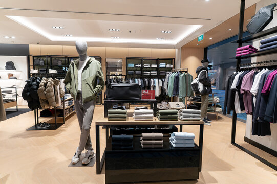 Boss store in Changi International Airport