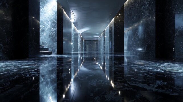 soft edges, centered cinematic focus, anisotropic filtering, triadic color harmony, ray tracing reflections, complementary color palette, octane render quality, Luxury Marble Foyer concept,