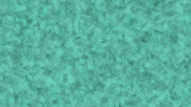 Abstract Teal Textured Background with Grainy Artistic Brush Strokes