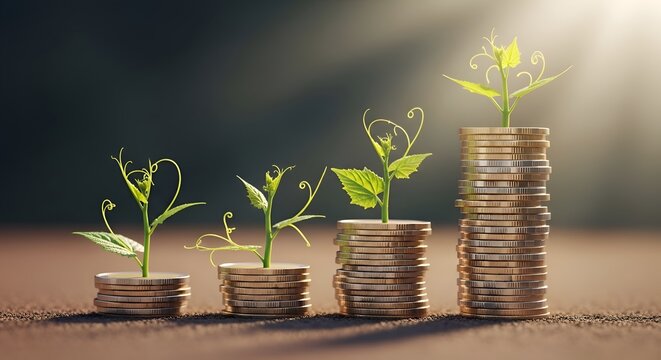 Seeds of Prosperity
Wealth That Grows
The Investment Garden
Shining Returns
Green Growth, Golden Roots
From Capital to Harvest
The Sunlit Stack
Financial Bloom
Planting for Profit
Illuminated Fortune