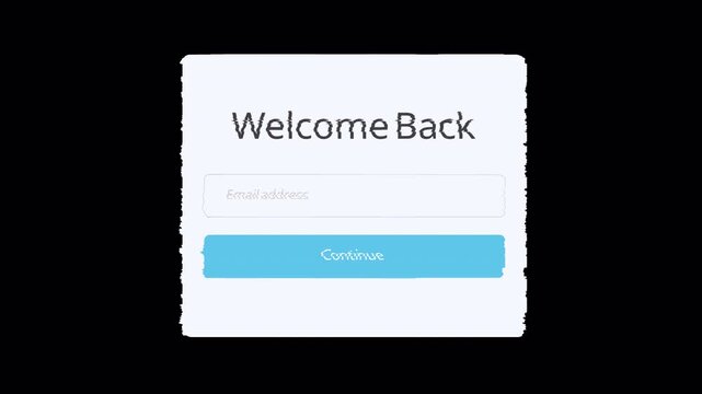 Log in Intro animation for a simple welcome back. 4K videos