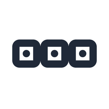 Etl process line icon, artificial intelligence outline symbol