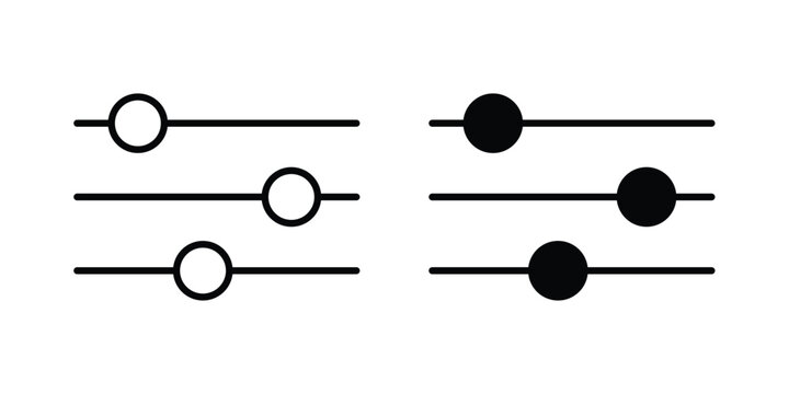 Settings sliders icon