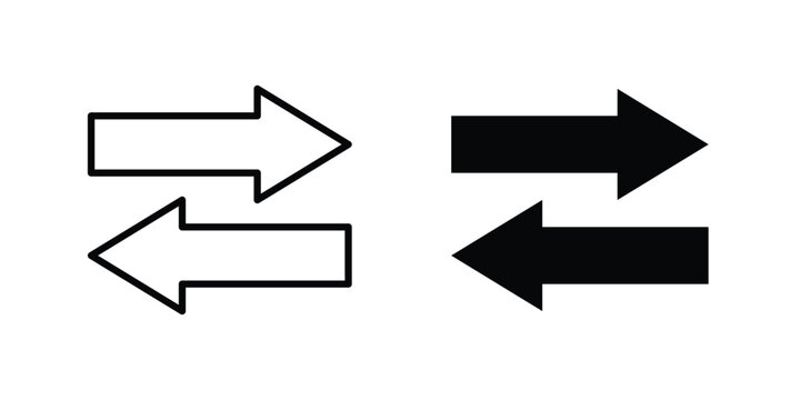 Transfer arrows icon
