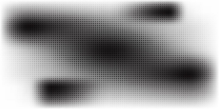 Basic halftone dots effect in black and white color. Halftone effect. Dot halftone. Black white halftone.Background with monochrome dotted texture. Polka dot pattern template.