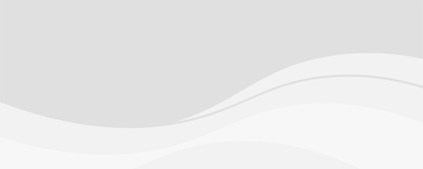 Obraz premium Abstract liquid wave background showcasing smooth grey and white curves with a minimalist modern style. Great for brochures, flyers, websites, and professional templates.
