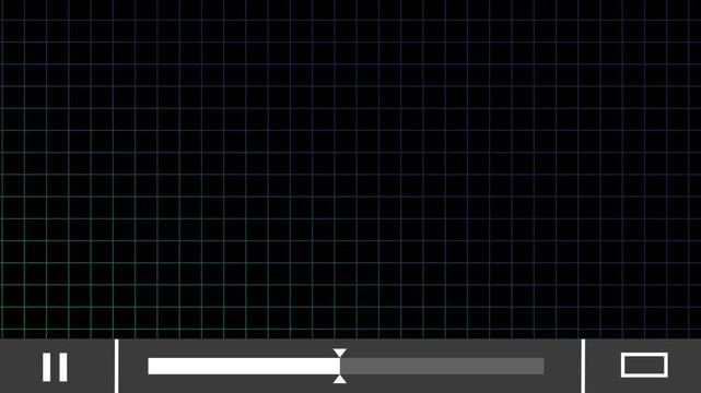 Video player simple 4k animation video.