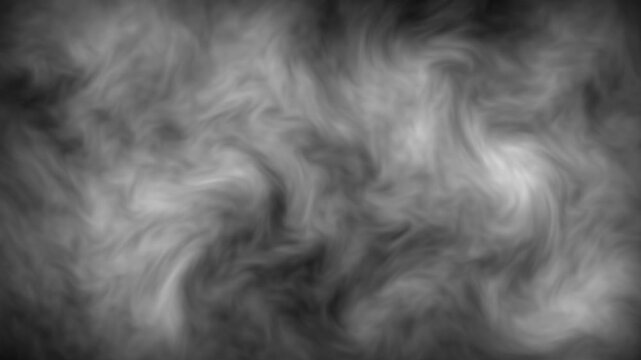 Abstract swirling smoke pattern with dark and light contrasts