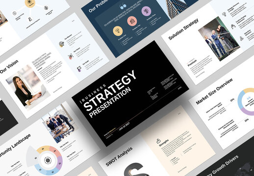 Business Strategy Presentation Template