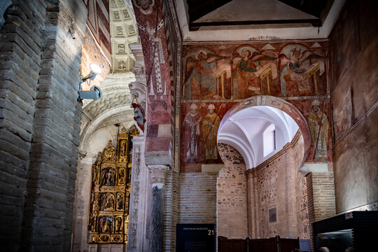 sinagogas  e iglesias mozarabes precristianas en la vieja ciudad  de Toledo