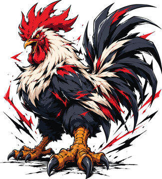 chicken street for screen printing Graffiti