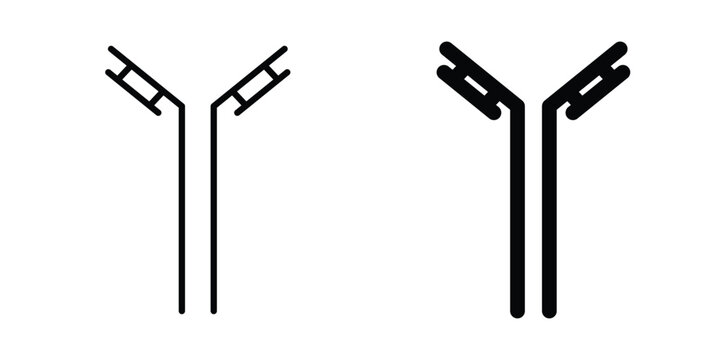 Antibody icon. Symbols for Graphic Designs