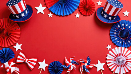 Obraz premium patriotic background with stars