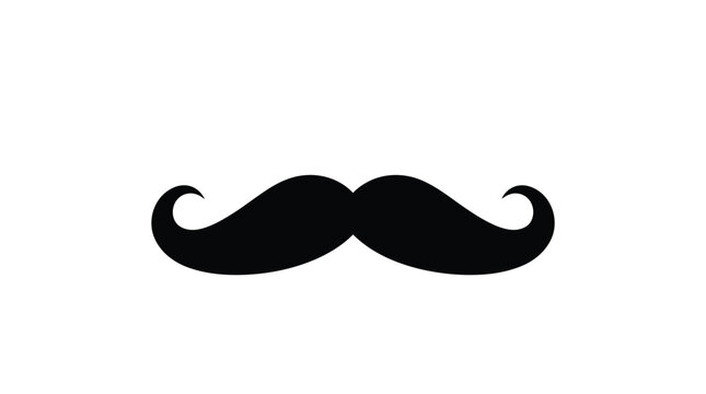 Black mustache