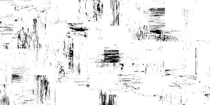 Grunge texture background with black and white abstract distressed pattern vector