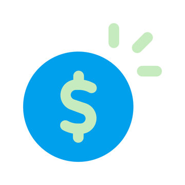monetization duo tone icon