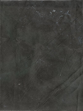 Dark Gray Distressed Grunge Background Texture with Visible Scratches and Dust, Aged Worn Surface for Vintage, Retro, Industrial, and Abstract Design Projects, High-Quality Rough Overlay.