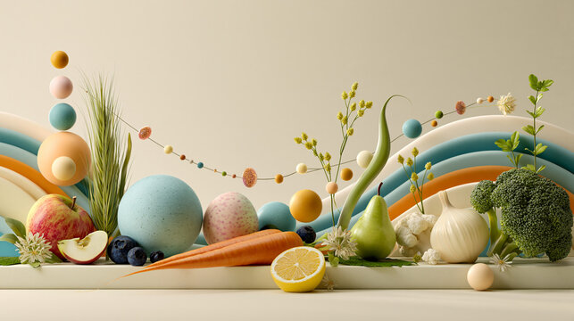 First 1000 days health foundation concept showcasing maternal nutrition infant development microbiome balance and lifelong wellness