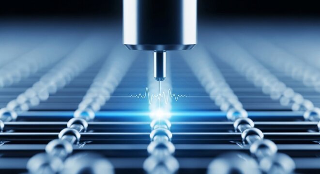Precision technology probes quantum energy waves within a digital circuit system