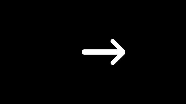 arrow sign. swipe icon video animation. arrow moving and bouncing. arrow sign. swipe icon video animation. arrow moving bouncing