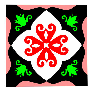 Tatar seamless pattern