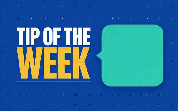 tip of the week