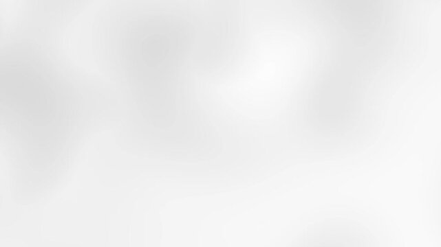 Vibrant muted grey and bright white fluid abstract gradient loop. Minimal smooth moving texture background for professional business templates, corporate website headers, and transitions