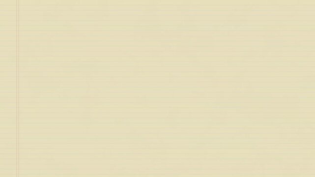 Animated Vintage Notebook Paper Background Loop