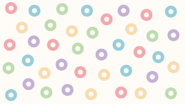 シリアル　カラフル　牛乳　背景　Cereal　Milk　Floating　Wallpaper