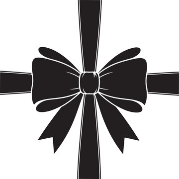  Ribbon bow icon. Gift, present design elements. Bow on gift ribbon string vector icon.Minimalist bow ribbon icon set, hand drawn doodle gift knot collection.